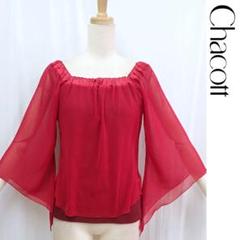 ✩チャコット　Chacott　トップス ・花柄　(試着のみ保管の中古)　美品 ✩チャコット Chacott トップス ・花柄 (試着のみ保管の中古) 美品