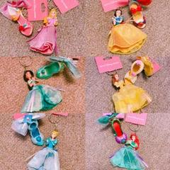 7人セットDisney プリンセスキーホルダー 東京ディズニーリゾート プリンセス キーホルダー 9個セット