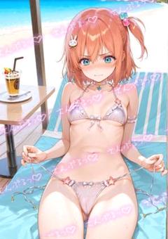 ビキニイラスト オリジナルキャラクター