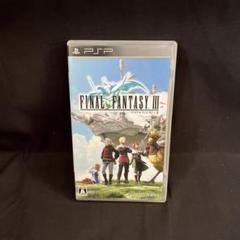 FINAL FANTASY III PSP Portable Japanese USED 4988601007443| eBay