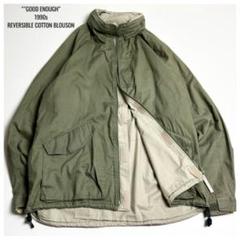 【希少】グッドイナフ/90sリバーシブルコットンブルゾン/ジャケット/オリーブ m89957715105_1.jpg?1746645097