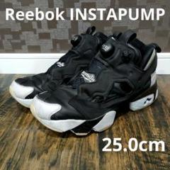 【激レア】Reebok INSTAPUMP BLACK✕人工皮革 25cm