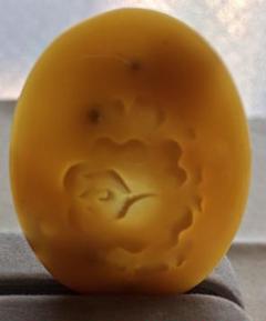 べっ甲 花 帯留め 鼈甲 ヴィンテージ ブローチ 212
