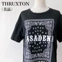 【美品】スラクストン バンダナ柄 PASADENA LL Tシャツ