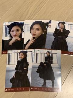 乃木坂46 生写真 歩道橋 選抜Ver 5種コンプ　個別生写真　井上和