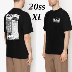 20ss ARIES アリーズ SKATE SS TEE black 黒