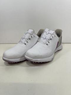 FootJoy ゴルフシューズ 女性用 ホワイト/グレー/パープル24.5センチ