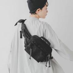 Aeta ウエスト ポーチ：S , Black – Navyblue