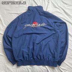 yardsale windbreaker jacket navy red