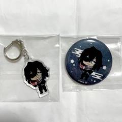 僕のヒーローアカデミア 相澤消太 花やしき アクリルキーホルダー 缶バッジ