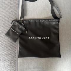 BORN TO LYFT ブラック バック　巾着