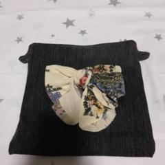 ハンドメイド　ポシェット(ショルダーバッグ)①　ポーチ(小物入れ)