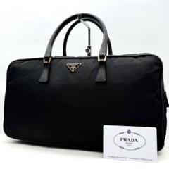 ✨美品✨プラダ ハンドバッグ 三角ロゴ ゴールド金具 ナイロン BL0088