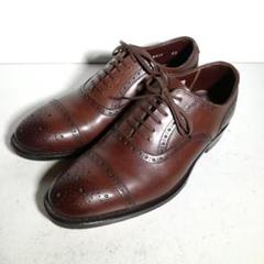 c0778 【良品】 リーガル REGAL セミブローグ 23E 茶 シューズ c0778 【良品】 リーガル REGAL セミブローグ 23E 茶 シューズ