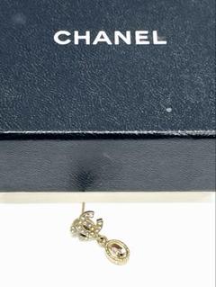 お値下げ中♡正規品CHANELピアス片方 CHANEL CCロゴ ストーンピアス 片方お 得 な 通販 サイト