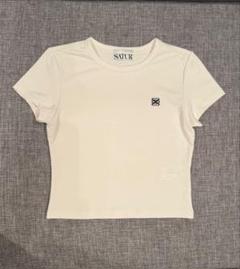 【韓国限定】SATUR セター　Tシャツ 半袖 ホワイト 新品未使用タグ付き 韓国限定】SATUR セター Tシャツ 半袖 ホワイト 美品 - メルカリ