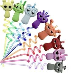 スプランキー　カラフルストローセット　新品未使用のサムネイル