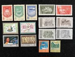 館μC4 【未使用 中国切手】1972年 スポーツの発展5種 39～43 8