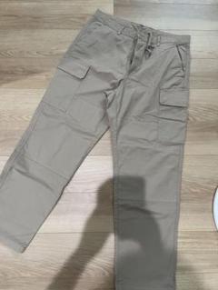 UNIQLOメンズベージュ カーゴパンツ XLサイズ 100%コットン