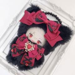 にじぱぺっと♡10cmサイズ ぬい服♡ブラック♡ねこちゃん