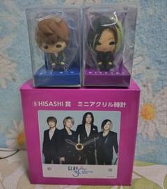 GLAYグッズ エンタメくじ すわりんこ賞コンプ+水筒タンブラー+アクリル時計 GLAYグッズ エンタメくじ すわりんこ賞コンプ+水筒タンブラー+