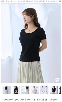 overE ブラック ラウンドネックTシャツ 25SS サイズ102 - メルカリ