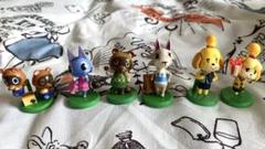 どうぶつの森 ミニチュアフィギュア 6体セットのサムネイル