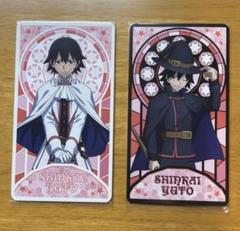 弱虫ペダル　新開　悠人　白の騎士　黒の魔術師　特典　カード　AGF2019