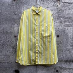 SUNNEI 19FW コットンオーバーフィット　ストライプシャツのサムネイル