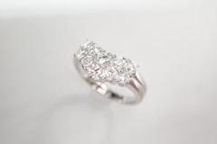 15/美品 田崎真珠 タサキ Pt900 ダイヤ計0.59ct リング 指輪
