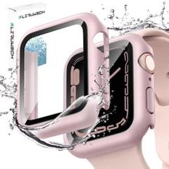 AppleWatchケース　ピンク　44mm 防水ケース 第8世代　第7世代