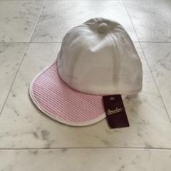 【高級】新品未使用タグ　Borsalino ボルサリーノ　サマーキャップ　帽子
