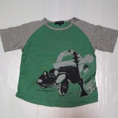 110★BURBERRY バーバリー★ロゴ&くるまプリントTシャツ★
