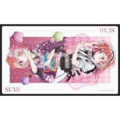 かのかり 描き下ろしラバーマット 墨 メイド&着物ver.