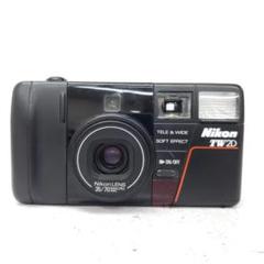 【撮影済み】Nikon TW2D コンパクトフィルムカメラ Nikon - Nikon TW2D コンパクトフィルムカメラ ブラック 黒の