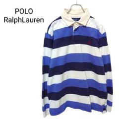 【POLO Ralph Lauren】90s ボーダーラガーシャツ A-3625 POLO Ralph Lauren】90s ボーダーラガーシャツ A-3625 - メルカリ