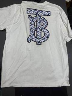 美品☆バーバリー・MUNLEY TBMモノグラム総柄 Tシャツ(SM相当