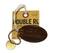 新品未使用RRL DOUBLE RL レザーキーホルダー RRL - RRL（ダブルアールエル）レザー製キーホルダーの通販 by