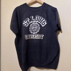 70s champion フロッキー半袖スウェット バータグ初期