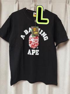 A BATHING APE ボックス猿ロゴTシャツ ブラック Lサイズ未使用/3