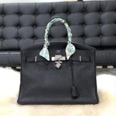 美品 HERMES ★ エルメス バーキン35 トゴ ブラック