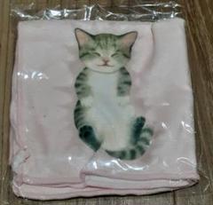 フェリシモ猫部猫デザインハンカチ ピンクフェリシモ猫部新品未使用レア希少のサムネイル