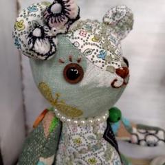 ぴ*い様 ミナペルホネン＊ハンドメイド＊ぬいぐるみ＊テディベア＊㊿ ぴ*い様 ミナペルホネン＊ハンドメイド＊ぬいぐるみ＊テディベア