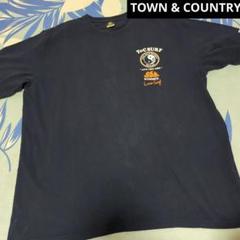 古着屋購入　TOWN & COUNTRY 4L プリントTシャツ