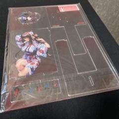 アマカノ2+ ビジュアルファンブック 黒姫結灯 アクリルブックスタンド 未開封