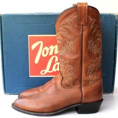 超美品トニーラマ TonyLama ハ―フブ―ツ size8年中履けるキャメル