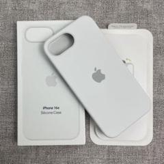 「新品未使用」iPhone 16e シリコンケース ホワイト