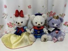 ユニベアシティ　ぬいぐるみ本体＋白雪姫モチーフ＋ドナルド＋デイジー　コスチューム 白雪姫のプリンセスユニベアシティ！ディズニーストア『Disney