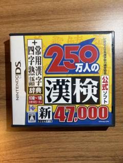 250万人の公式漢検DS