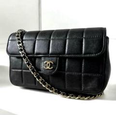 希少✨美品✨CHANEL ミニチョコバー 2way ショルダーバッグ ラムスキンのサムネイル